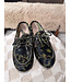 Posa Boat Loafer Leather Camo Green