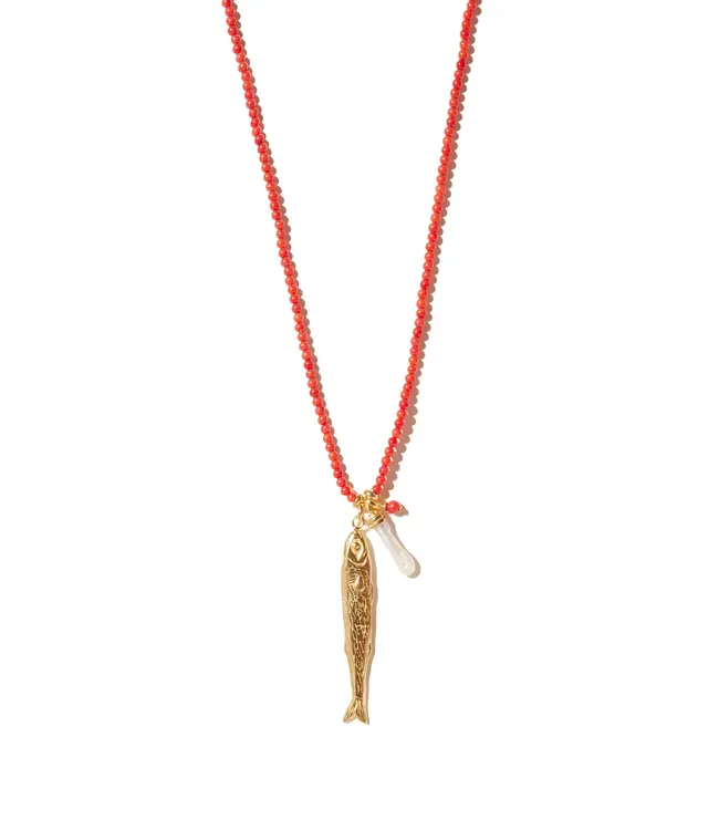 Mimi et Toi Polly necklace agate