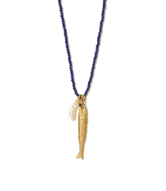 Mimi et Toi Polly necklace lapis