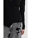 Second Female Stina knit wrap v-neck black