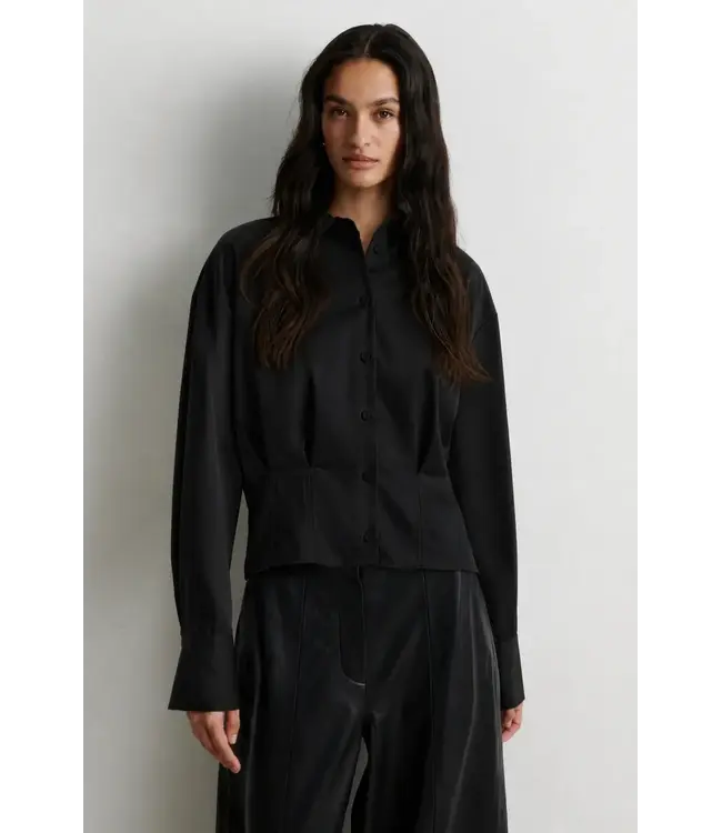 Second Female Opala shirt black