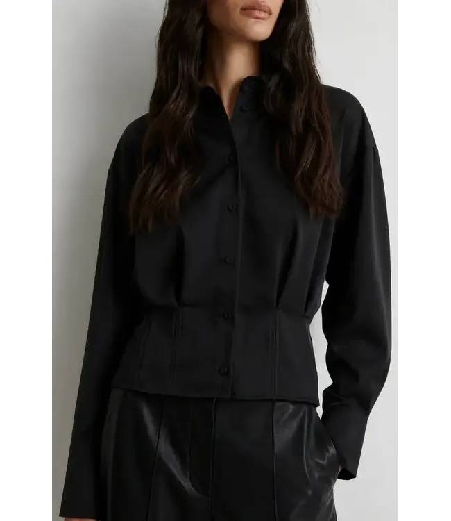 Second Female Opala shirt black