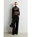Second Female Luria LS Lace Tee black