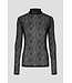 Second Female Luria LS Lace Tee black