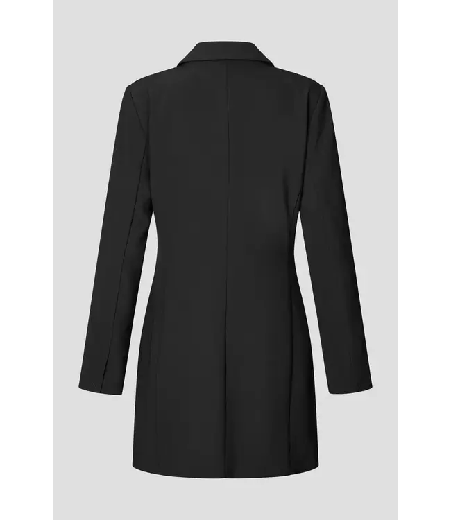 Second Female Festa fitted blazer dress black