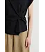 Second Female Arkai drape top black