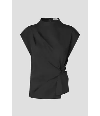 Second Female Arkai drape top black
