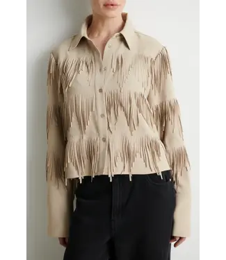 Second Female Dancing cropped shirt chinchilla