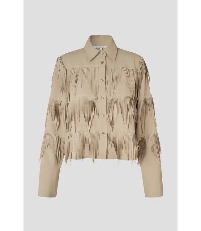 Second Female Dancing cropped shirt chinchilla