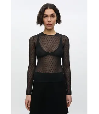Samsøe Samsøe Saivona top black