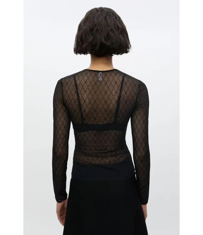 Samsøe Samsøe Saivona top black