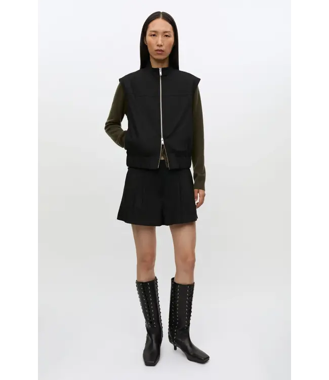 Samsøe Samsøe Salben Pleat shorts black