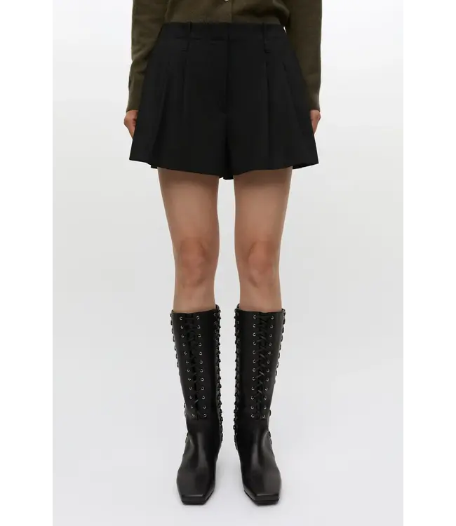 Samsøe Samsøe Salben Pleat shorts black