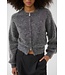 Gestuz GZdebbie Zipper cardigan grey