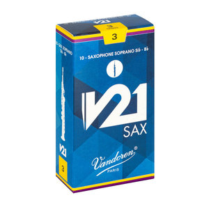 Vandoren Vandoren V21 Soprano Saxophone Reeds (Box of 10)