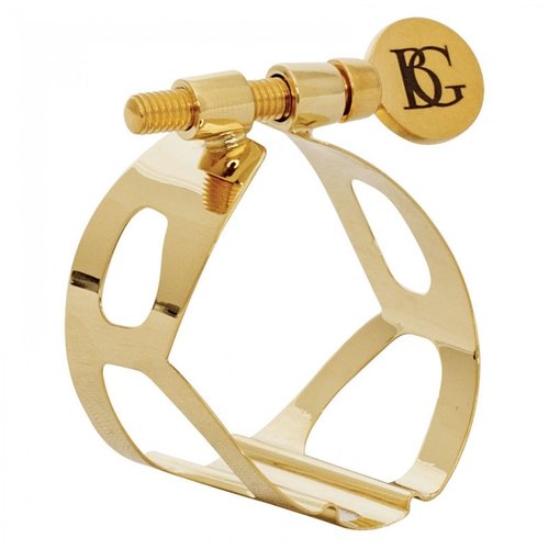 BG France BG L40 Traditional Ligature : Tenor Saxophone - Gold Lacquer BG France BG L40 Traditional Ligature : Tenor Saxophone - Gold Lacquer