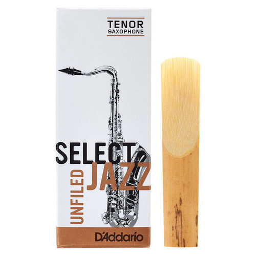 D'Addario D'addario Select Jazz Tenor Saxophone Reeds - Unfiled (Single)