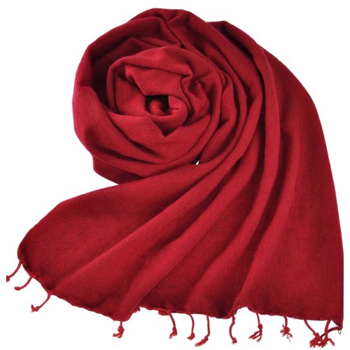 Népal Foulard Rouge foncé #912 Népal Foulard Rouge foncé #912