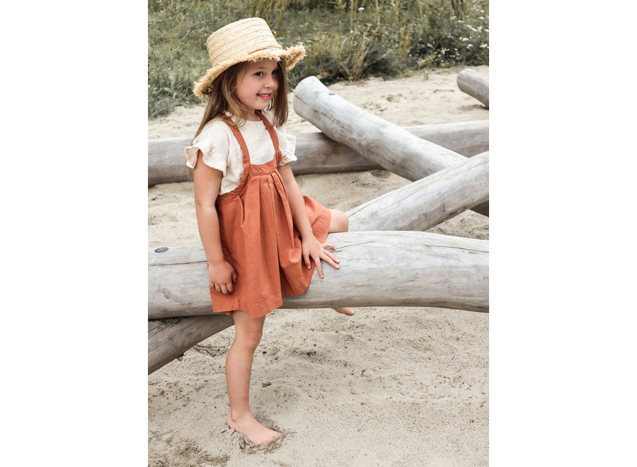 Oversized pinafore dress - Sierra