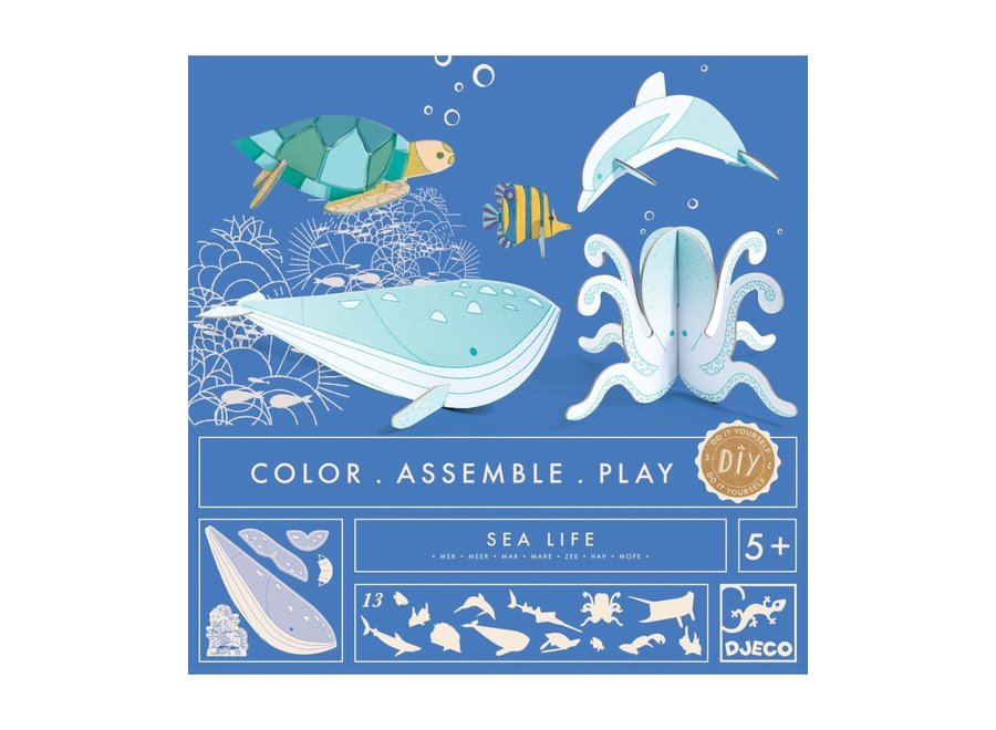 DIY animals kit - Sea life