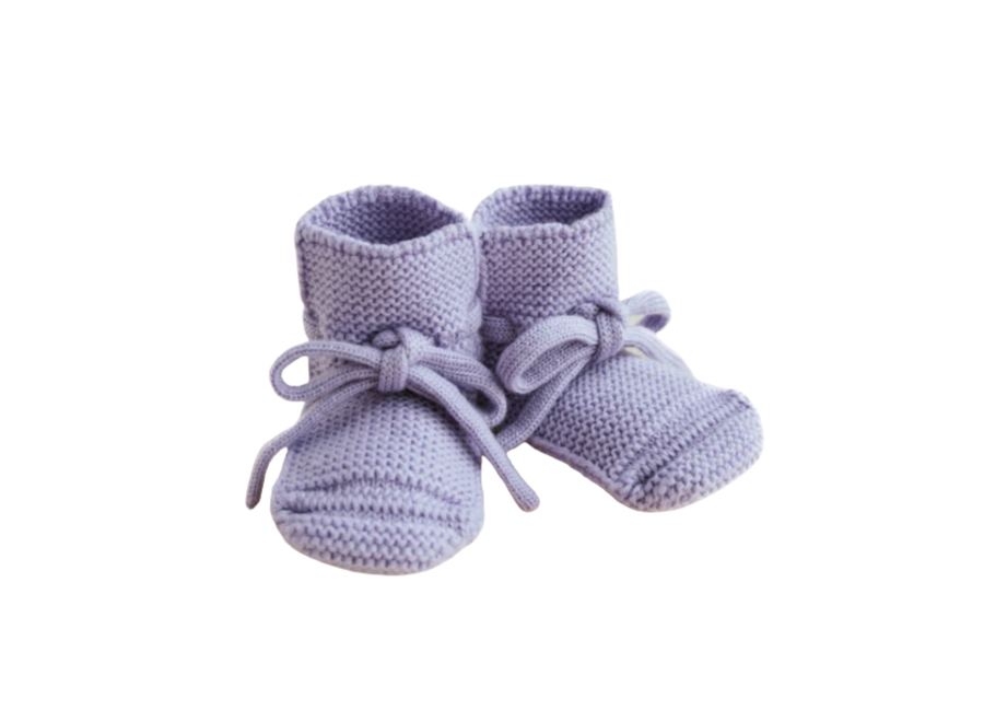 Booties - Lilac (0-9M)
