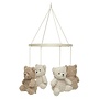 Mobiel teddy bear naturel/biscuit