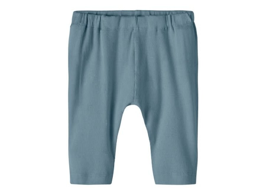 Loose pants - Blue solid