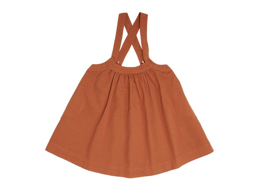 Oversized pinafore dress - Sierra