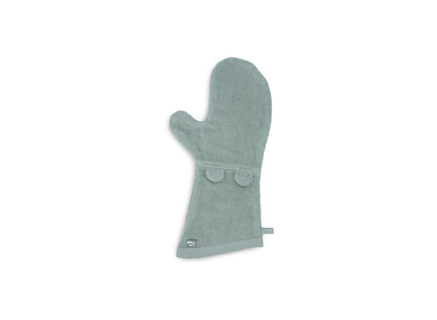 Washand badstof - Ash green