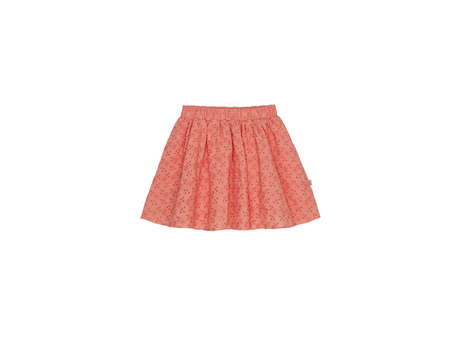 Broidery skirt - Spicy blush