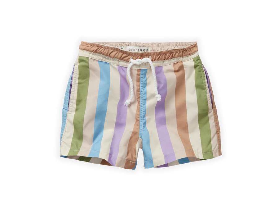 Swim shorts - Block stripe