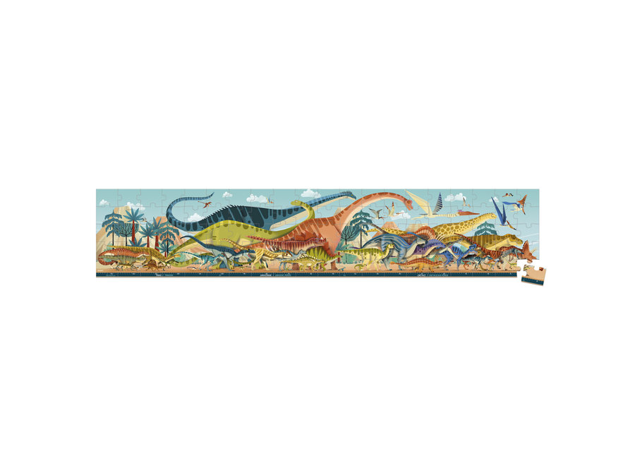 Puzzelkoffer - Panorama dino's