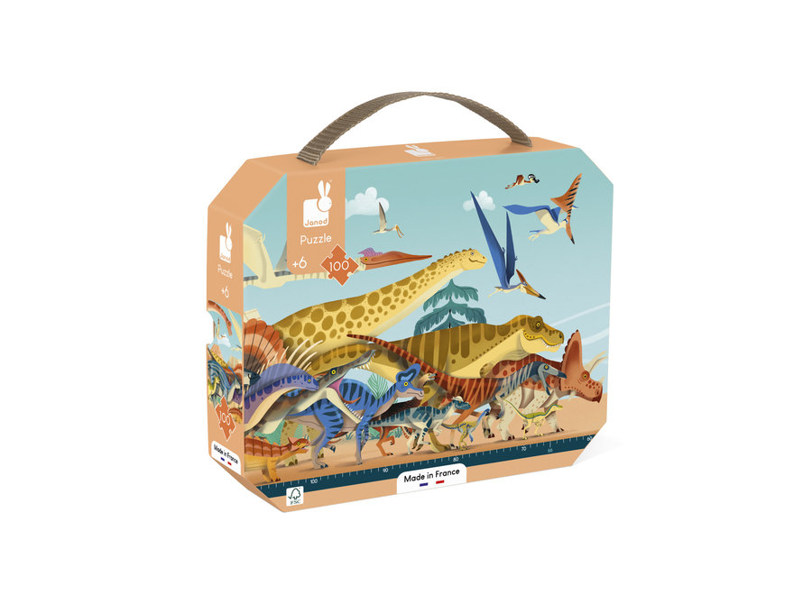 Puzzelkoffer - Panorama dino's