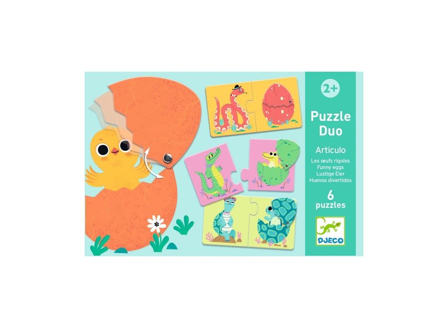 Puzzle duo - Funny eggs
