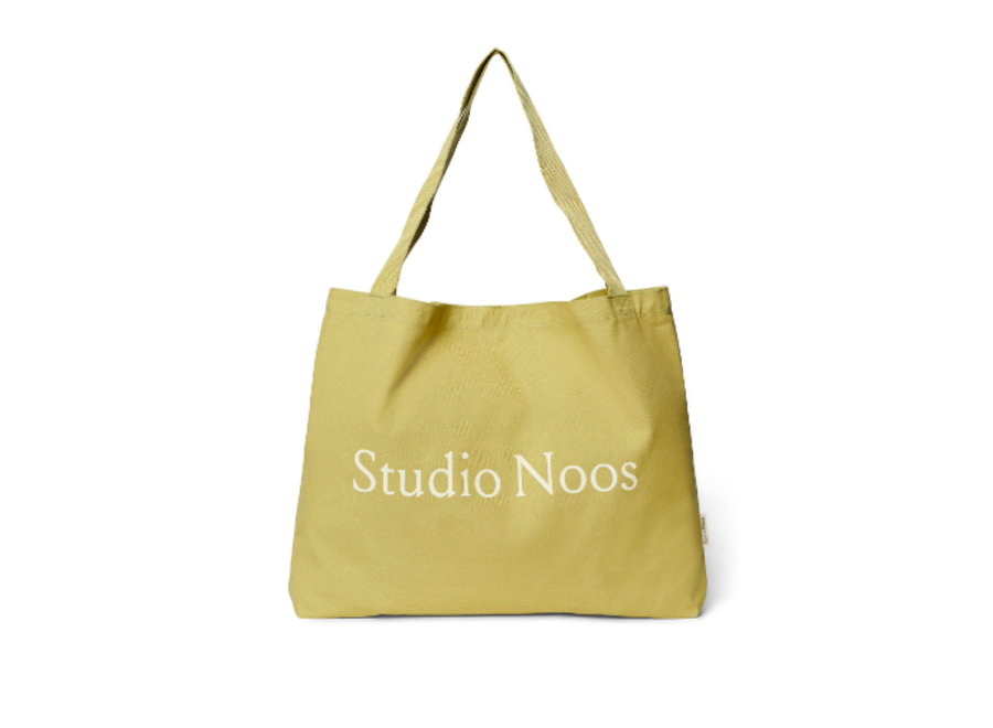 Green SN Cotton Mom Bag