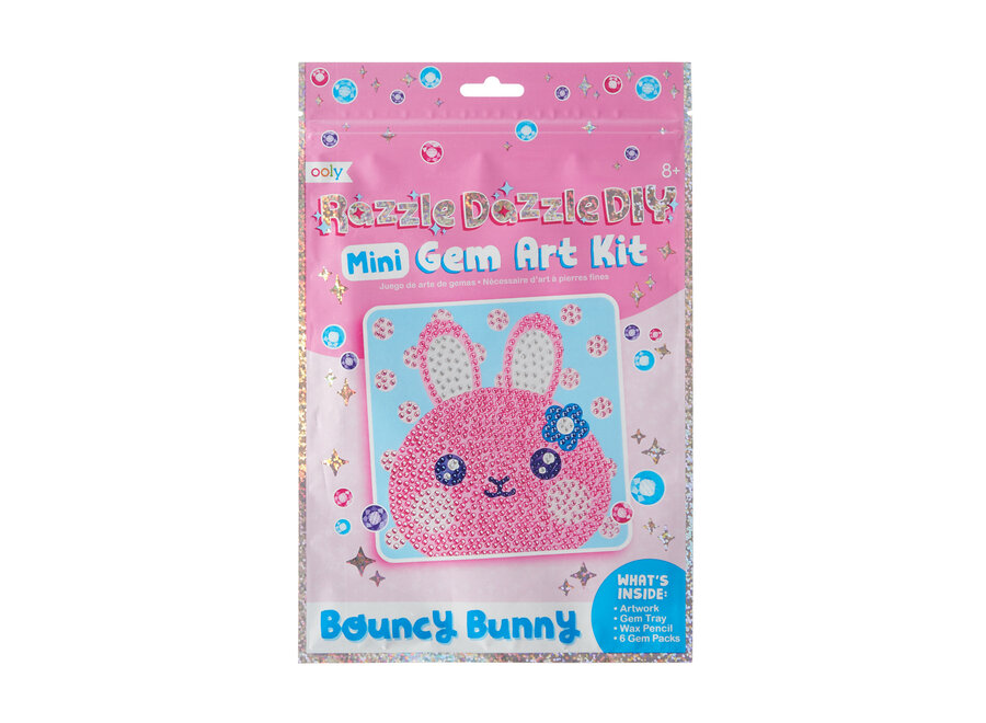 Razzle Dazzle Mini Gem Art Kit – Bouncy bunny