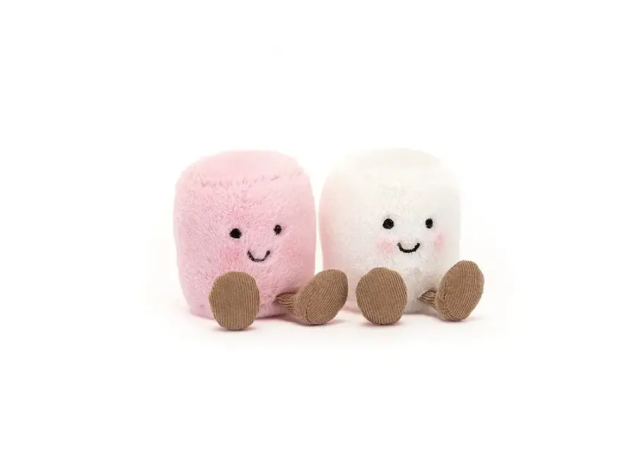 Amuseable pink & white marshmallow