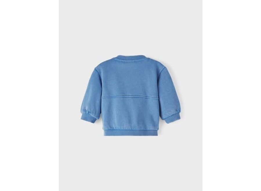 Nalf LS sweater - Federal blue