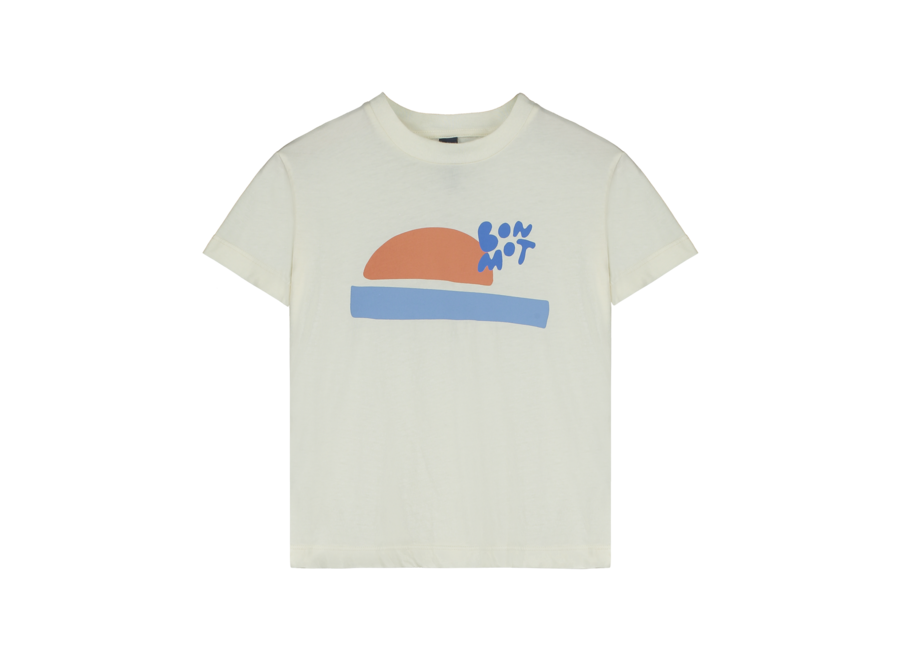 T-shirt sunset - Ivory