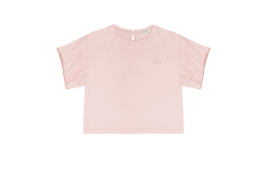 Flutter T-shirt - Blossom pink