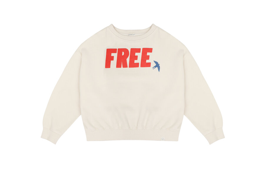 Free bird sweater - Pebble ecru