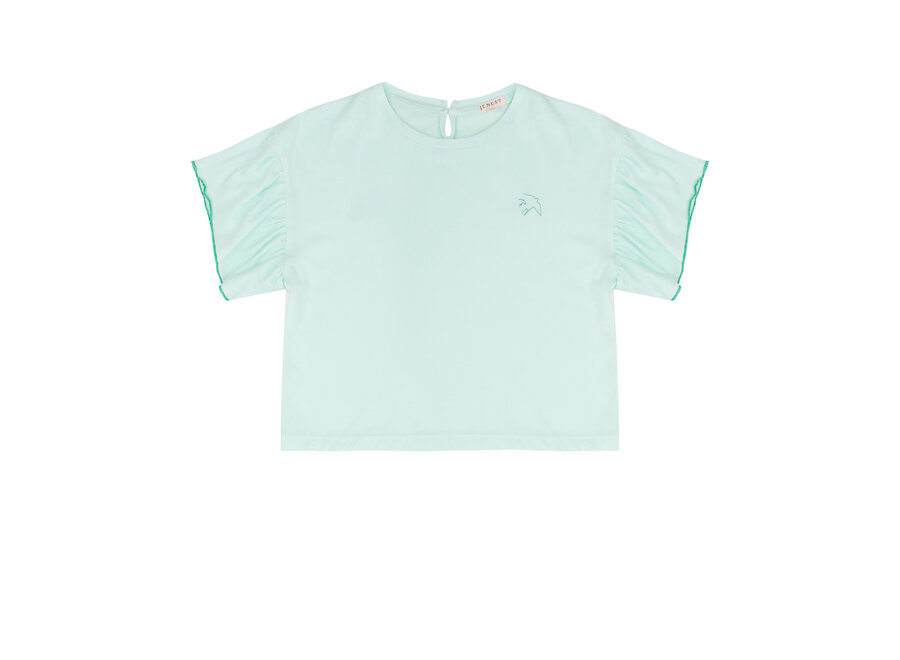 Flutter T-shirt - Mint green