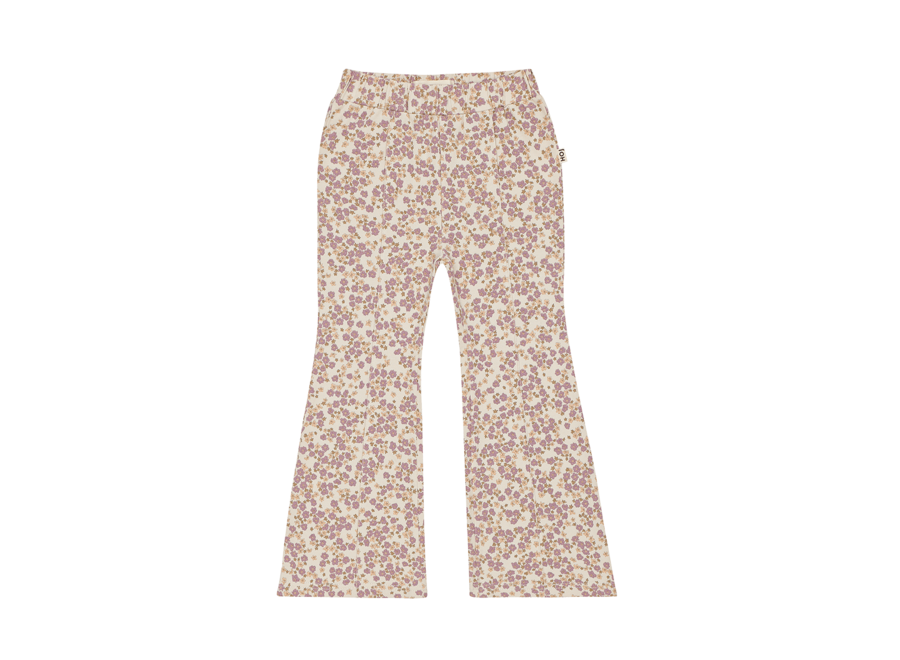 Flared pants - Lavender blossom