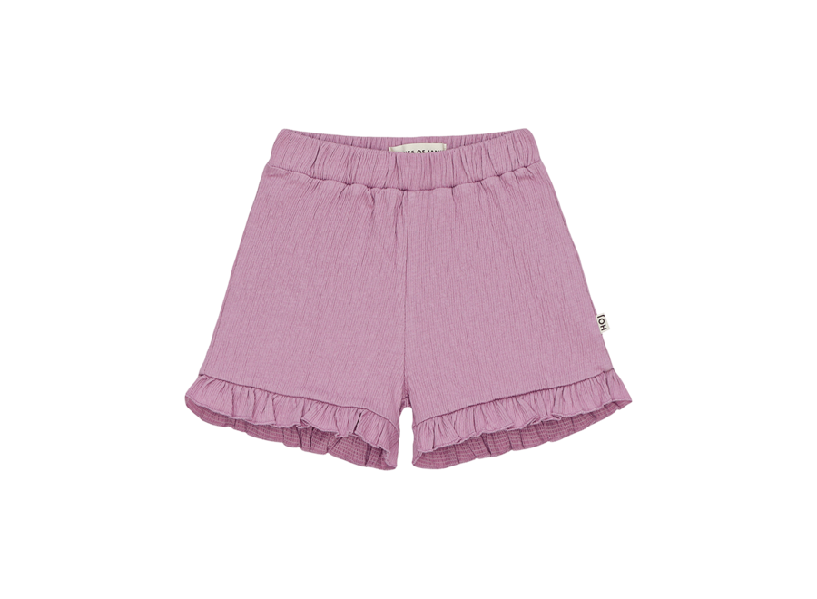 Ruffled shorts - Lavender