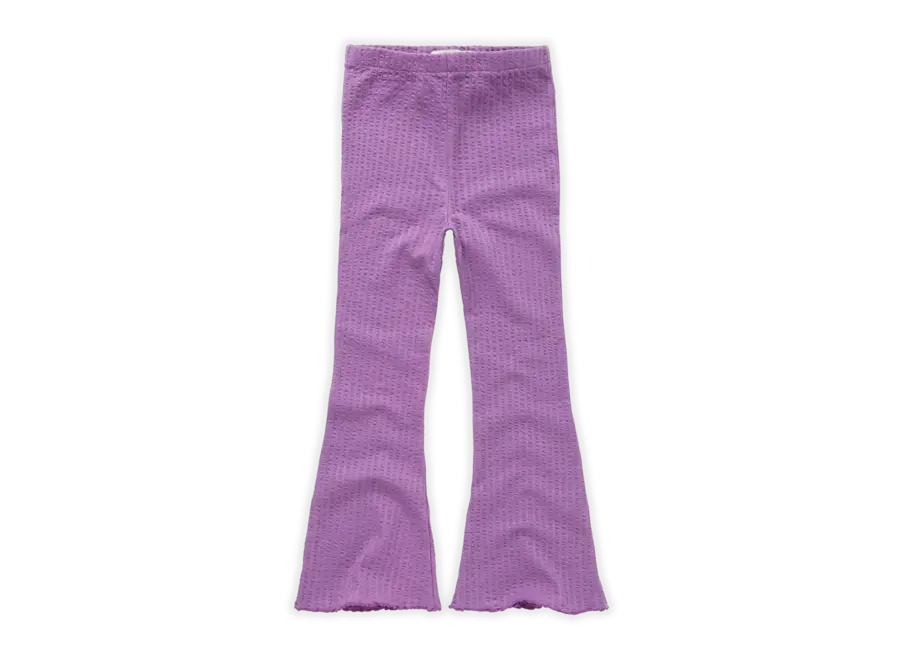 Flared legging - Purple
