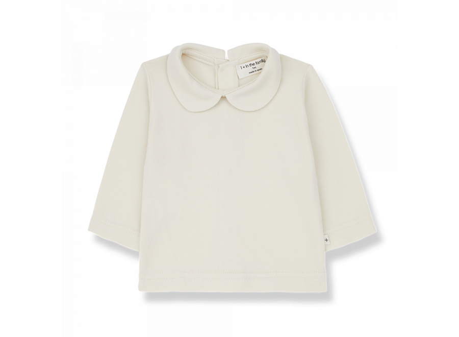 Longsleeve collar blouse Colette - Ivory