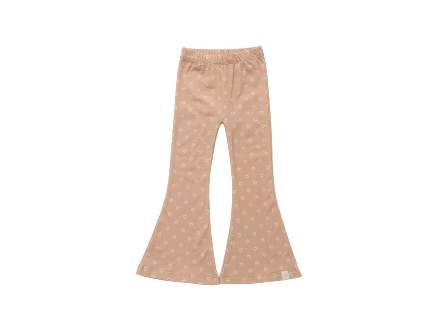 Be flared - Dotted flowers beige