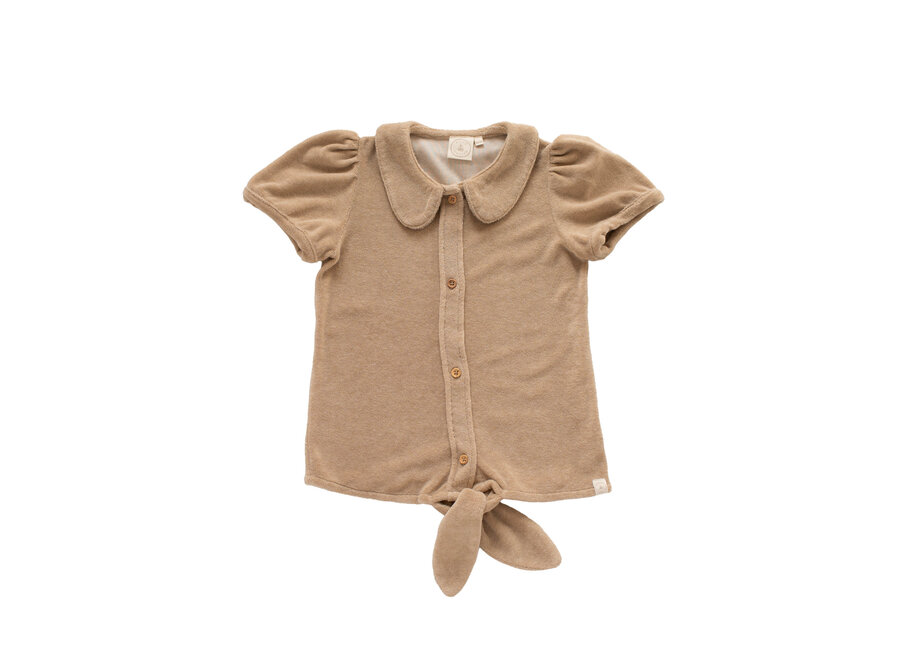 Faye blouse bath terry - Ginger root