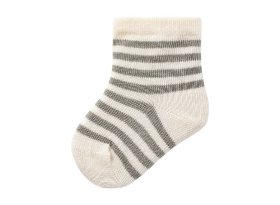 Love stripe socks - Dried sage