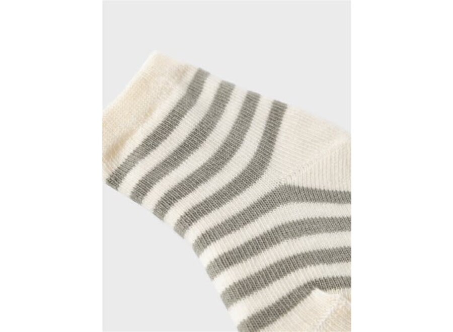 Love stripe socks - Dried sage